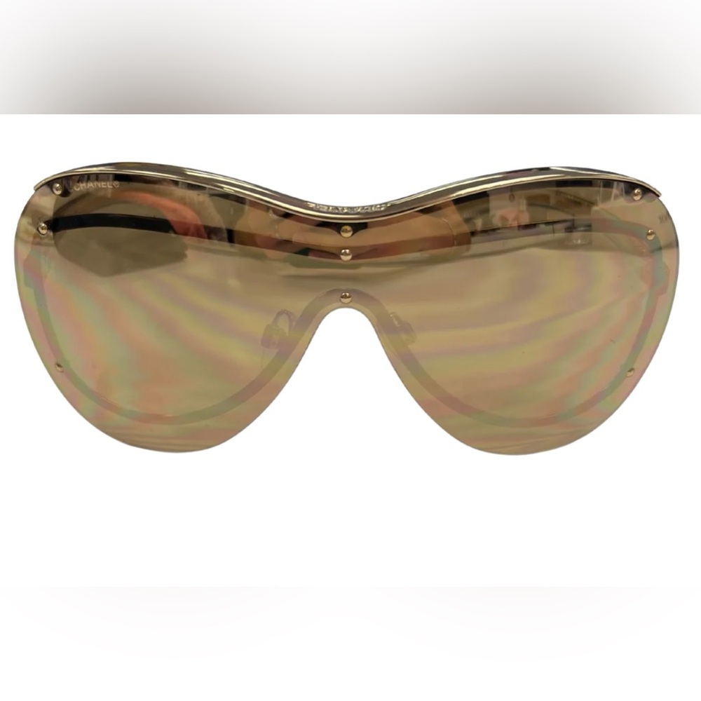 Authentic Chanel Aviator Sunglasses